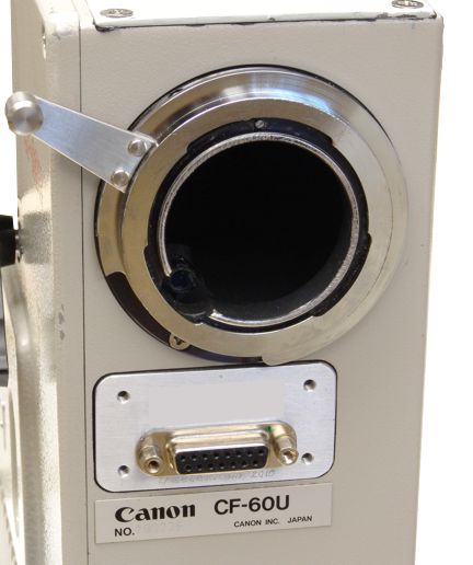 Canon CF-60U retinal camera upper unit with retrofitted digital connector