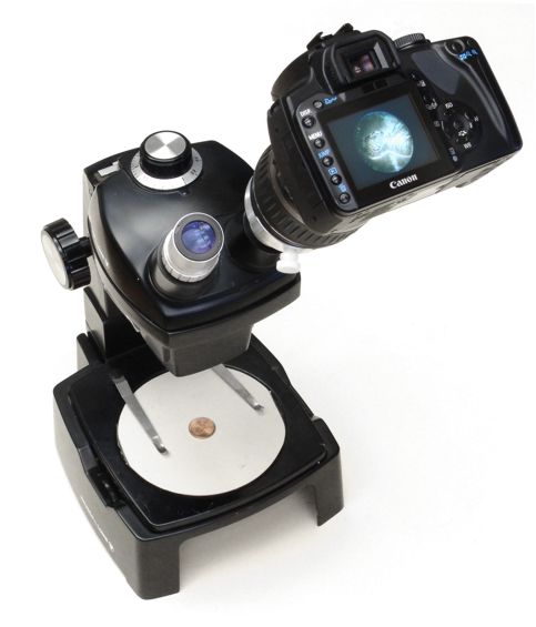 SLR afocal 23mm eyetube adapter shown separately