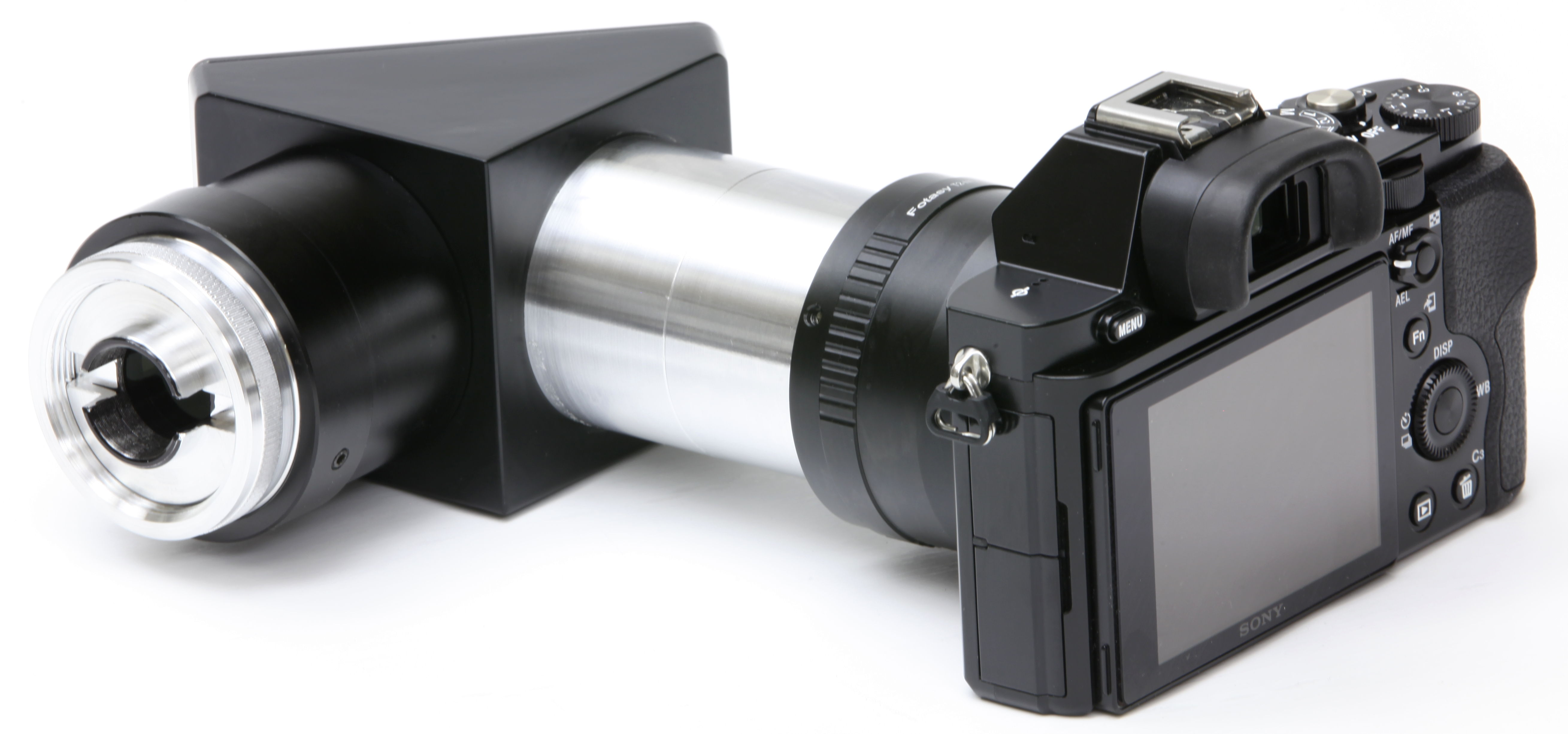 Lightweight FLUSH MOUNTS Small x4 Telescope/Camera/Photo/Wall Interlock Fixture 