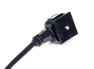 Digital camera hot shoe plug