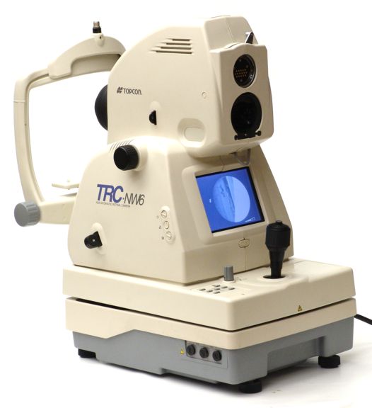Topcon TRC-NW6 TRC-NW6S retinal camera