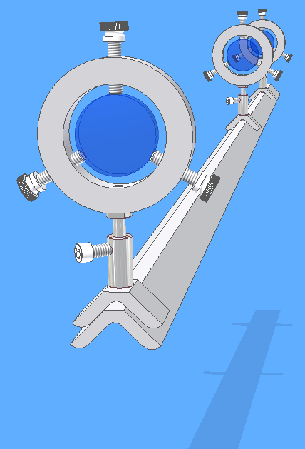 Optical prototyping rail